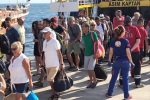 180 kişi daha Kos Adası'ndan Bodrum'a geldi