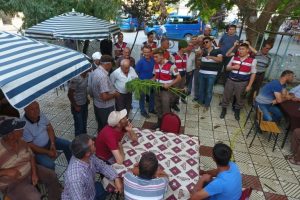 Bursa'da k&ouml;yl&uuml;ye uyuşturucu eğitimi verildi