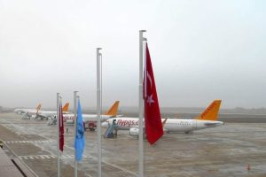 Sis y&uuml;z&uuml;nden 6 u&ccedil;ak Bursa Yenişehir'e indi