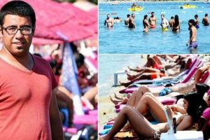 Bodrum'da deprem tedirginliği ge&ccedil;ti, plajlar tekrar doldu