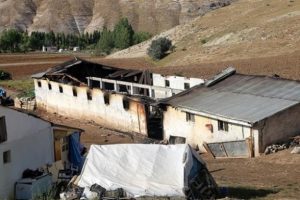 Sivas'ta 83 koyun yanarak telef oldu