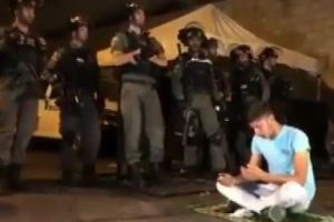 İsrail polisi 21 Filistinliyi yaraladı