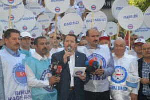 Memur-Sen toplu s&ouml;zleşme taleplerini DPB'ye teslim etti