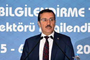Bakan T&uuml;fenkci, iş d&uuml;nyasını FET&Ouml;'ye karşı uyanık olmaya &ccedil;ağırdı