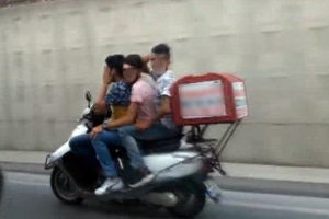 İstanbul trafiğinde tehlikeli anlar kamerada