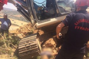 Kullandığı kep&ccedil;enin altında can verdi