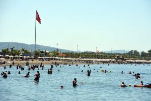 Mavi bayraklı Ağapark ziyaret&ccedil;i rekoru kırıyor