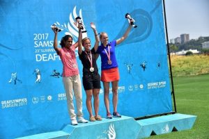 İşitme Engelliler Olimpiyatları'nda g&uuml;n&uuml;n sonu&ccedil;ları