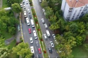 Su baskınları havadan b&ouml;yle g&ouml;r&uuml;nt&uuml;lendi
