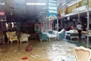 Sağanak yağış Bit pazarını da vurdu