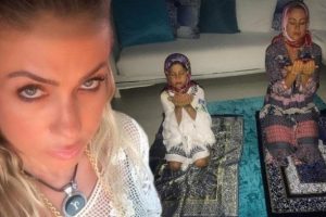 Yeliz Yeşilmen namaz fotoğrafı paylaştı