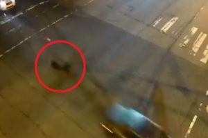 Metrelerce s&uuml;r&uuml;klendi, hi&ccedil;bir şey olmamış gibi kalktı