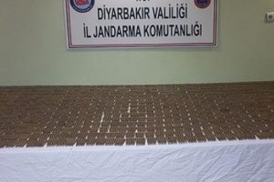Diyarbakır'da 3 bin 518 keskin nişancı t&uuml;feği fişeği ele ge&ccedil;irildi