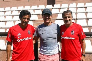 Beşiktaş'ta iki rekortmen bir araya geldi