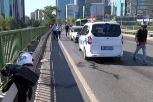 İstanbul'da polis kaza yaptı: 2 yaralı