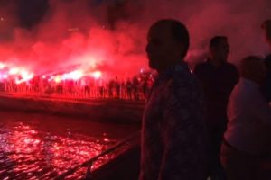 Trabzonspor'da kutlamalar tamamlandı