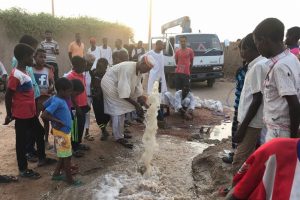 Sudanlılar i&ccedil;me suyuna kavuştu