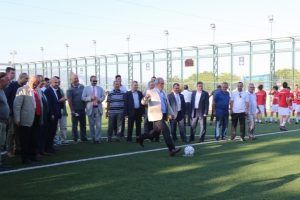 Bursa'da yarım asırlık saha yeniden yapıldı