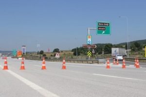 TEM Otoyolu'nda 5 Ağustos'a kadar sürecek çalışma 