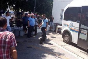 Bodrum otogarında b&uuml;y&uuml;k panik!
