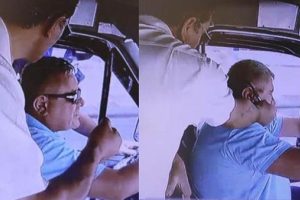 Minib&uuml;s şof&ouml;r&uuml;ne saldırı ara&ccedil; kamerasında
