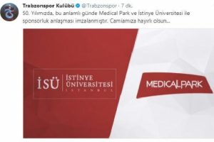 Trabzonspor'un stadının sponsoru a&ccedil;ıklandı