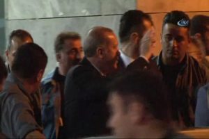 Taraftardan Cumhurbaşkanı Erdoğan'a yoğun ilgi
