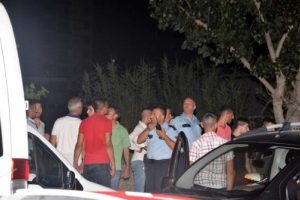 Asker uğurlama konvoyundakiler polisle tartıştı