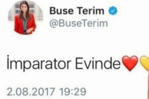 Buse Terim'den o tweet'e ilişkin a&ccedil;ıklama