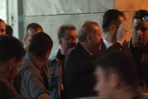 Taraftardan Cumhurbaşkanı Erdoğan'a yoğun ilgi