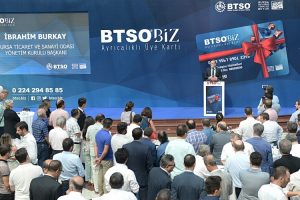 Bursa Ticaret ve Sanayi Odasından 37 bin &uuml;yesi i&ccedil;in avantaj sağlayacak kart