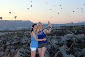 150 bin turist Kapadokya'yı g&ouml;ky&uuml;z&uuml;nden izledi