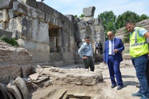 Bursa'da 2000 yıllık tarih g&uuml;n y&uuml;z&uuml;ne &ccedil;ıkıyor