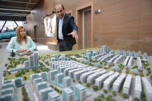 Bursa Yıldırım Belediye Başkanı Edebali vekile vizyon projeleri anlattı