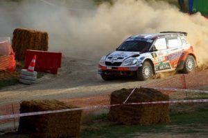Ralli Şampiyonası'nın 5. etabı sona erdi