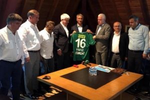Şahin ve Uğurdağ'dan Bursaspor'a ziyaret
