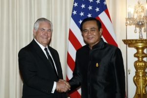 Tillerson'dan Tayland'a 'Kuzey Kore' ziyareti