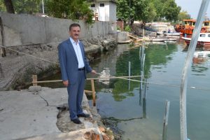 Bursa Gemlik balık&ccedil;ı barınağı d&uuml;zenleniyor