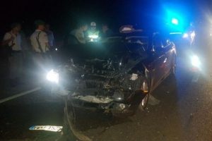 Otomobil, minibüse çarptı: 9 Yaralı