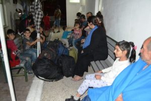 Ayvalık'ta 39 ka&ccedil;ak g&ouml;&ccedil;men yakalandı