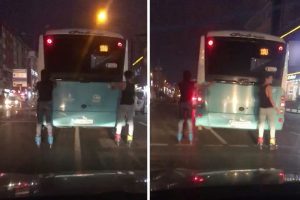 Patenli gen&ccedil;lerin tehlikeli yolculuğu kamerada