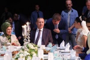 Erdoğan, Milli tekvandocunun düğününe katıldı