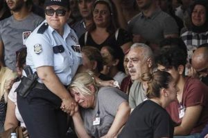 Bursalı şehit polis i&ccedil;in İstanbul'da t&ouml;ren