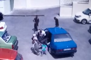 Pompalı t&uuml;fekli hastane baskını kameralara yansıdı