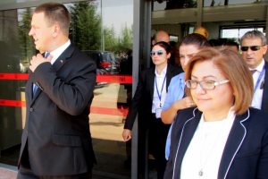 Estonya Başbakanı Gaziantep'te