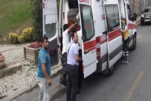 &Ccedil;ocuk parkında intihar girişiminde bulundu!
