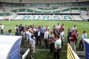 Bursa'da maçlarda görev yapan özel güvenlikçiler eğitildi