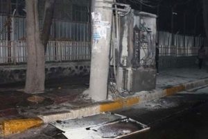 Elektrik trafosu i&ccedil;inde yanmış erkek cesedi bulundu