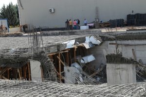 Ankara'da inşaatta &ccedil;&ouml;kme: 2 iş&ccedil;i yaralı