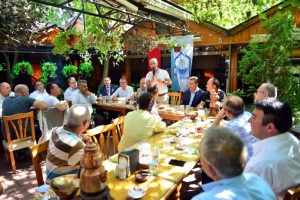 Bursa Yıldırım'da muhtarlardan g&uuml;&ccedil; birliği